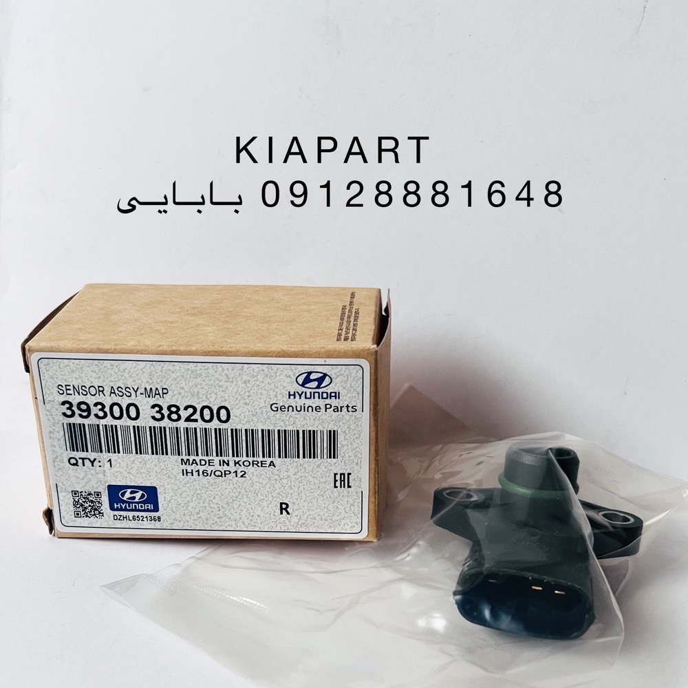 سنسور فشار منیفولد (MAP Sensor) موتور ۴ سیلندر هیوندای و کیا | کد 3930038200